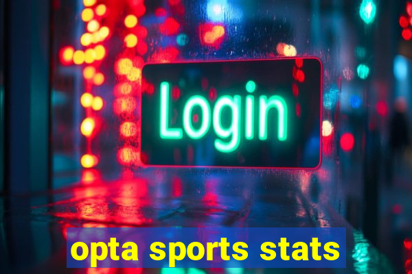 opta sports stats